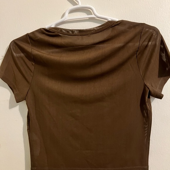 Good American mesh cropped tee - Picture 6 of 8